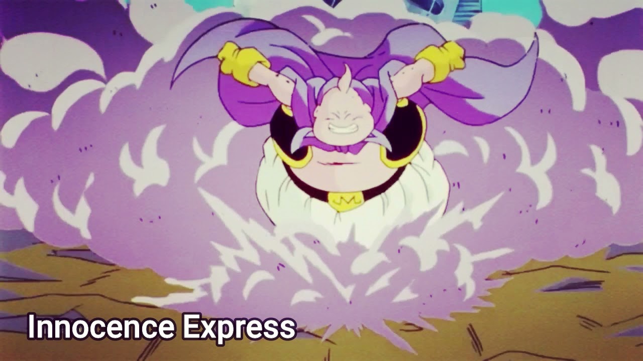 Majin Buu (Good / Innocent Buu) - Main attacks and skills on anime DBZ / DBS