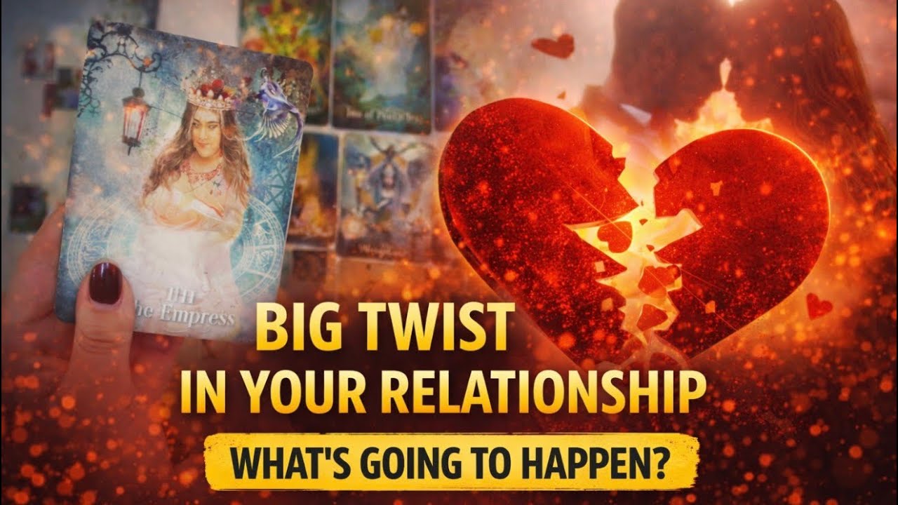 Big Twist in Your Relationship.👩‍❤️‍👨What is going to happen? Pick a Card
