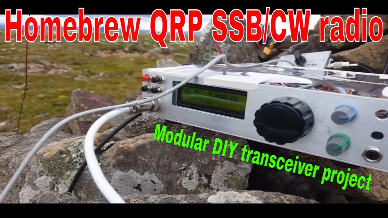 Homebrew QRP six-band SSB/CW transceiver
