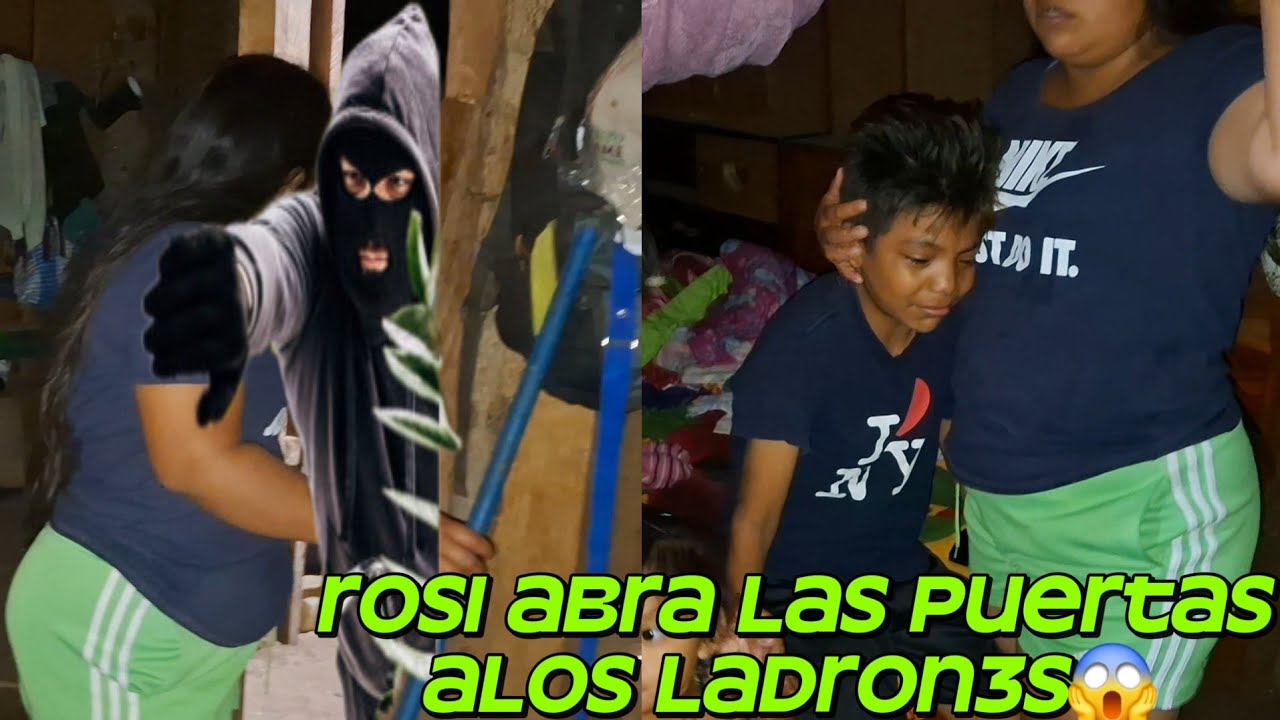Los Ladrones  Querían Entrar  a la Fuerza😡Mauricio Lloran De Miedo  abraza a Rosi