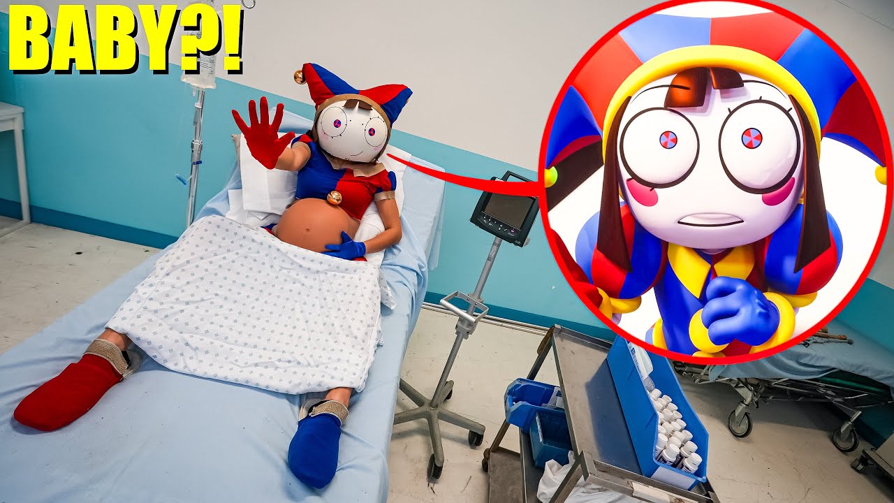 I CAUGHT POMNI GIVING BIRTH IN REAL LIFE! (DIGITAL CIRCUS BABY VERSION)