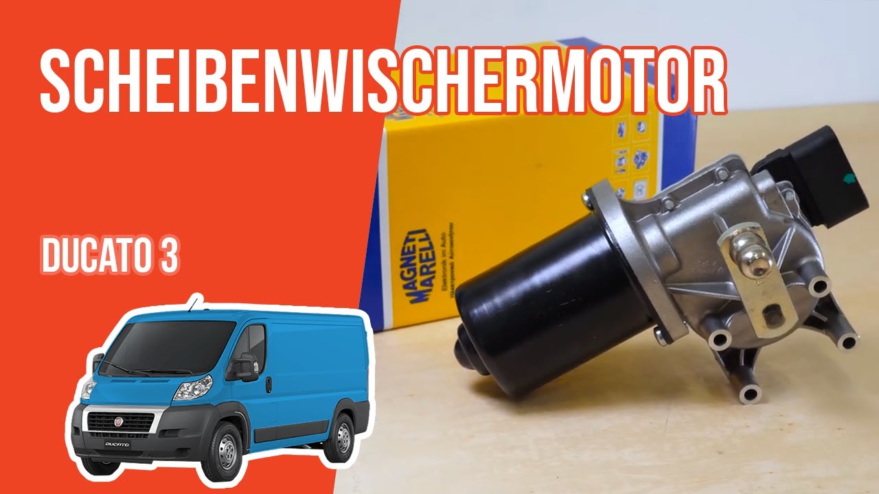 Wie Ducato 3 Scheibenwischermotor wechseln 🌧