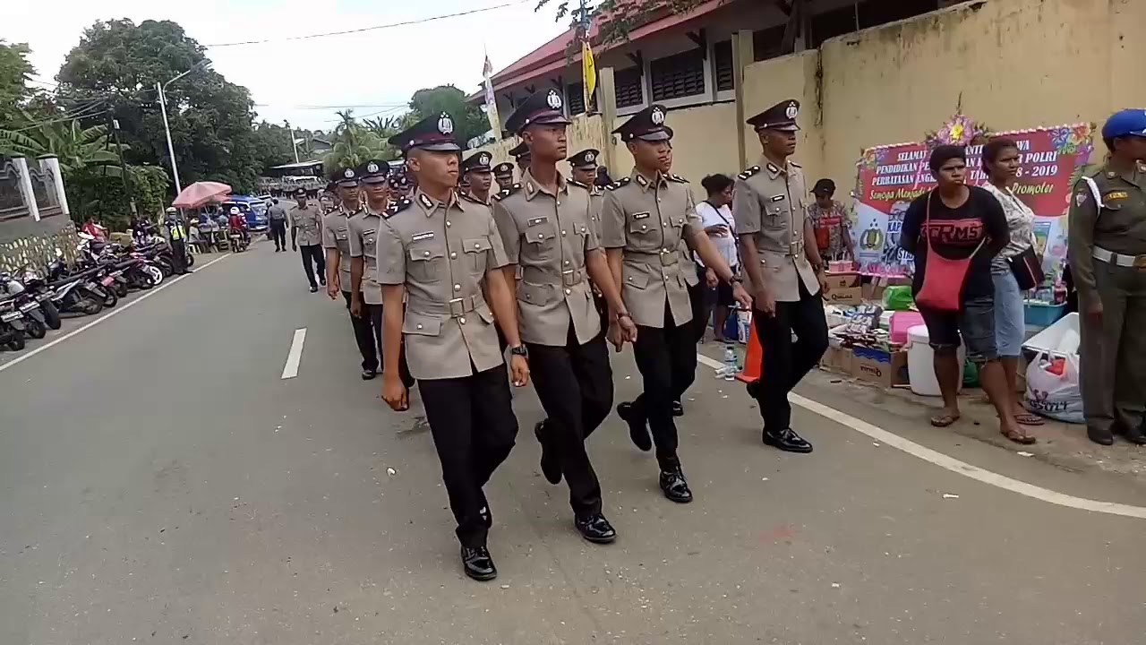 Detik2 Penutupan Diktuk Ba Polri Perbatasan T.A. 2018/2019 Spn Polda Papua