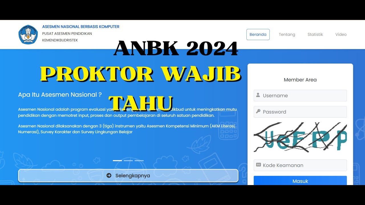 Proktor Wajib Tahu, Persiapan Gladi Bersih dan ANBK UTAMA SD 2024