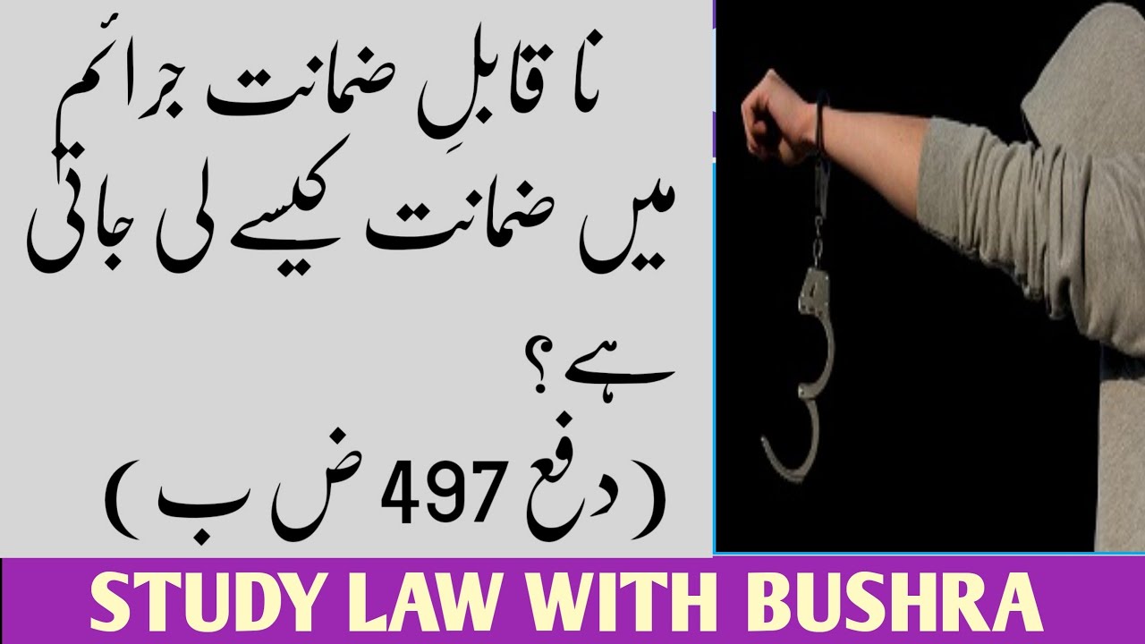 How To Take Bail In Non Bailable Offences I Sec 497 of CrPC