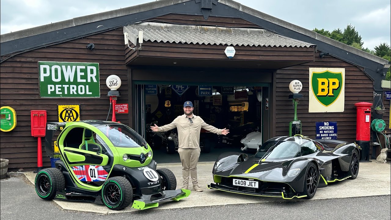 Invited to view Zach’s Garage a £65,000,000 private car collection & see Elvis from Wheeler Dealers.