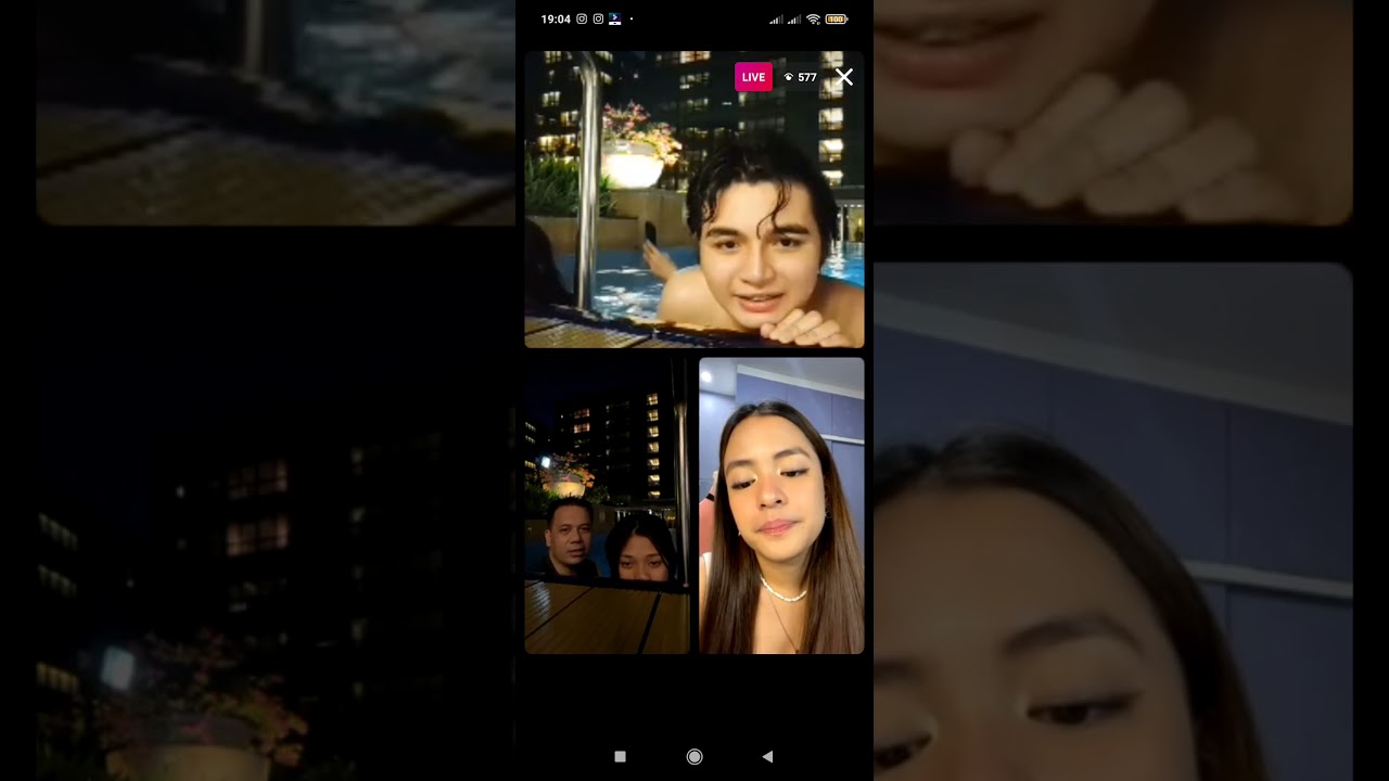 ANDREA ABAYA with her FRIENDS and their DIRECTOR| June 27, 2021