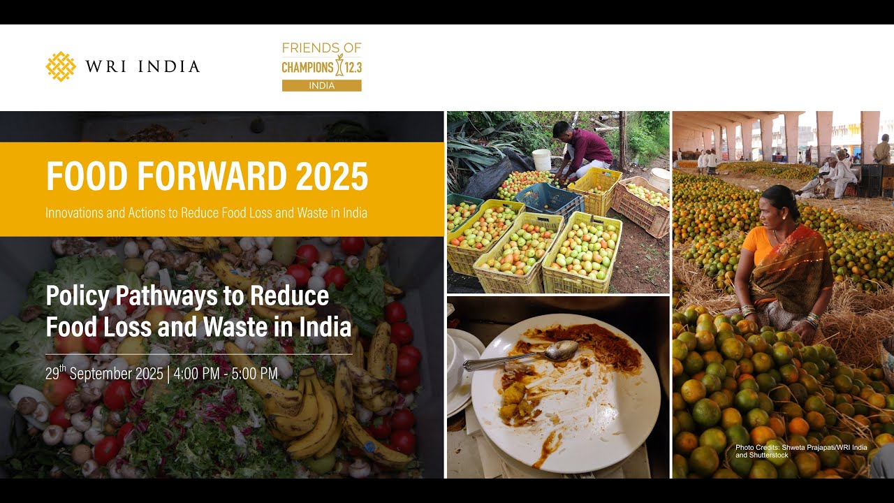 Policy Pathways to Reduce Food Loss and Waste in India | Session 5