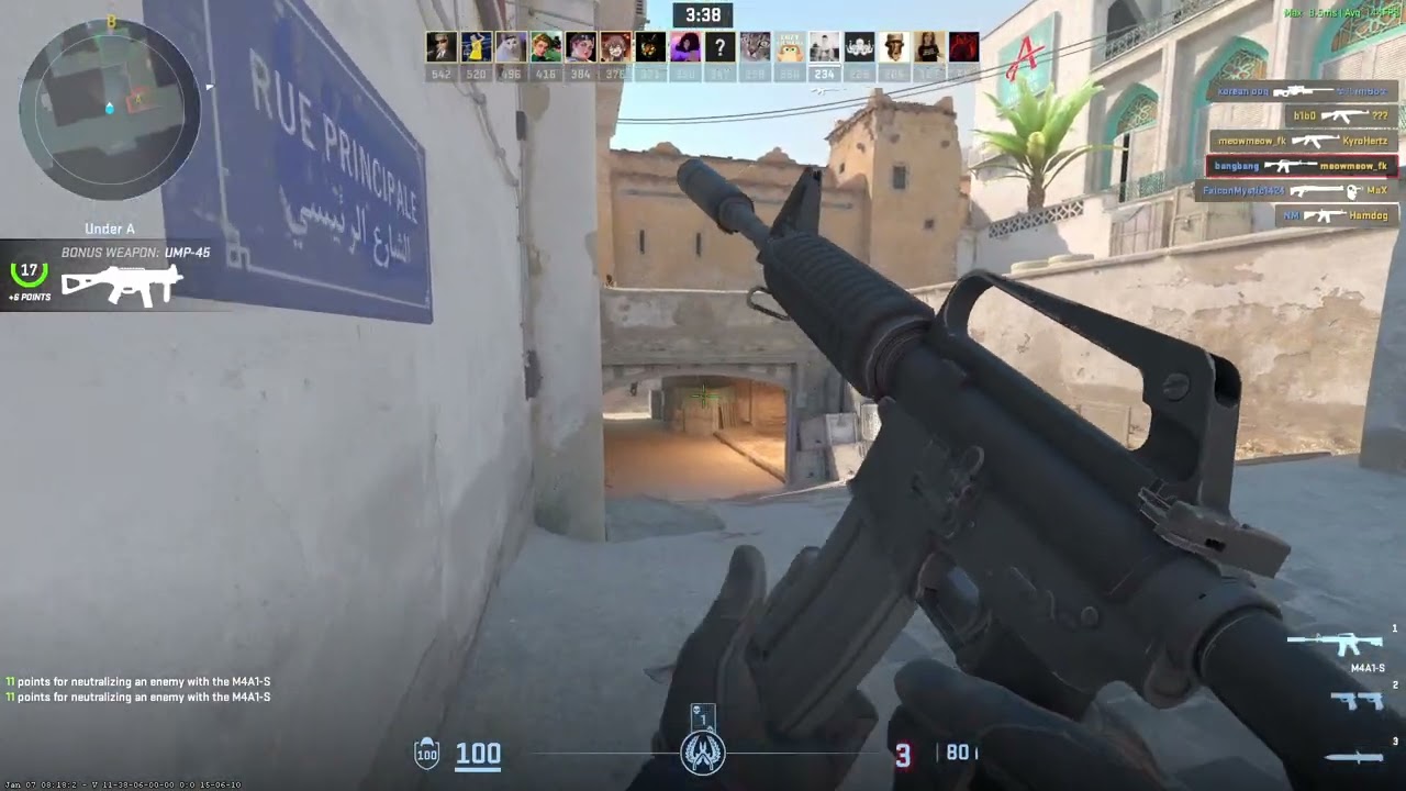 CS2 Deathmatch Gameplay