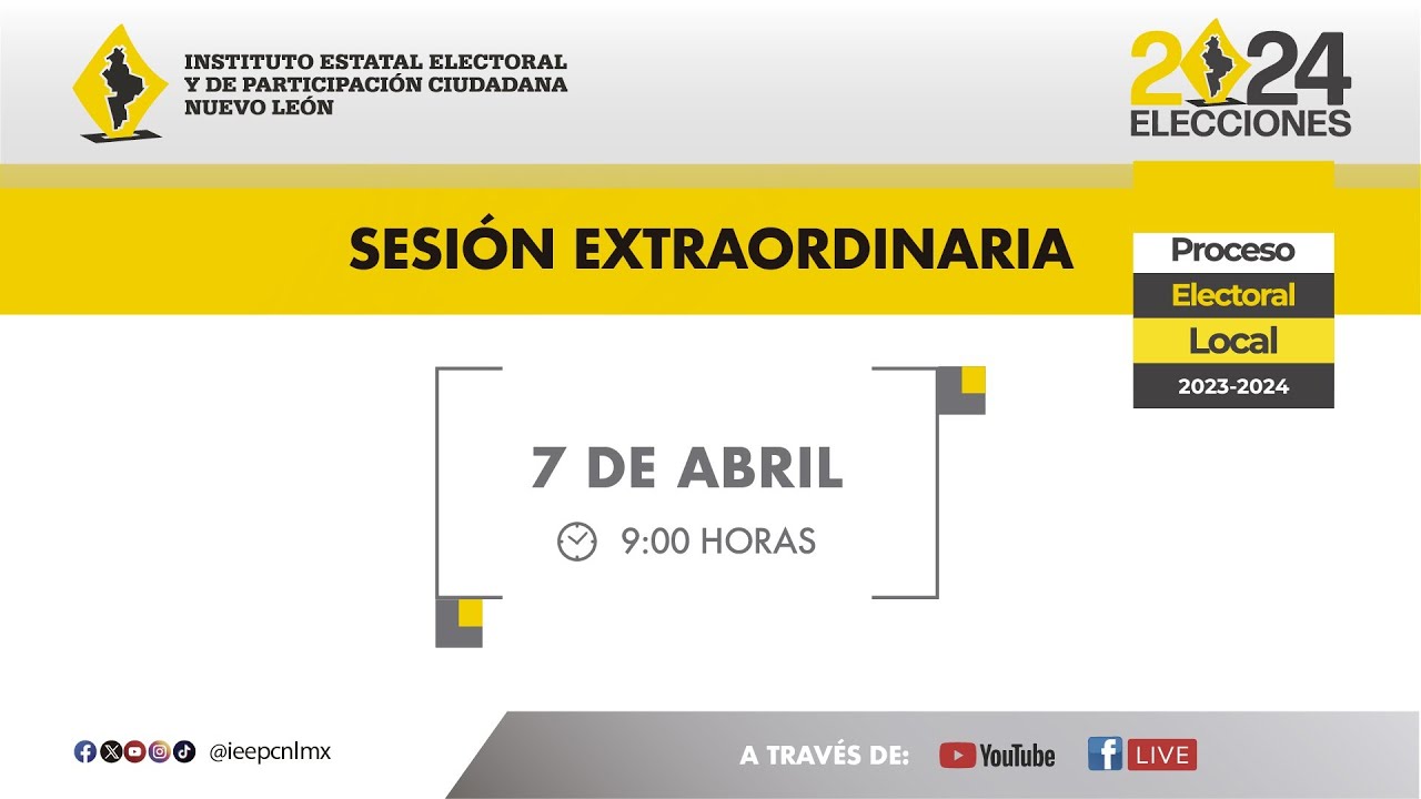 🔴 #EnVivo | Sesión Extraordinaria 07 de abril