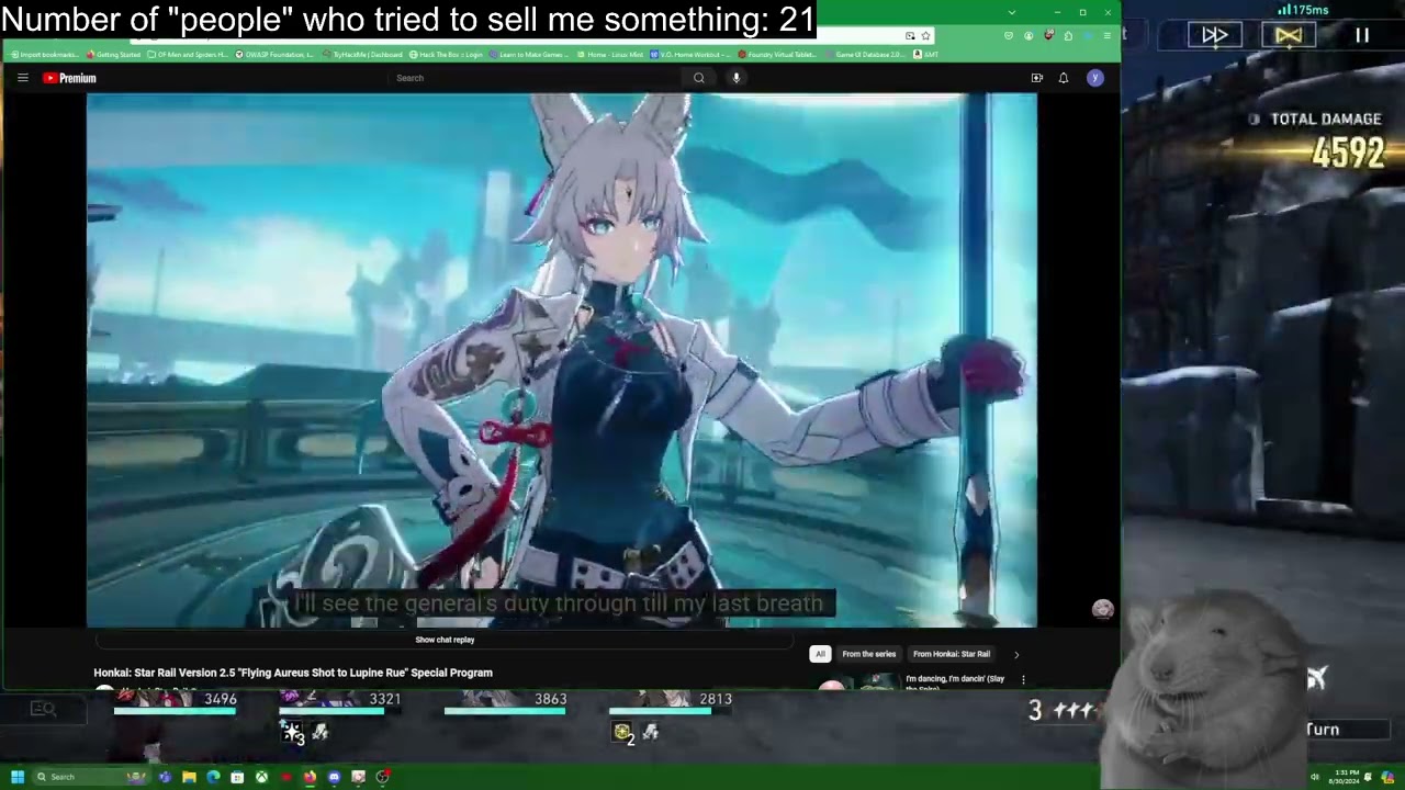 Zatsudan Stream 8/30
