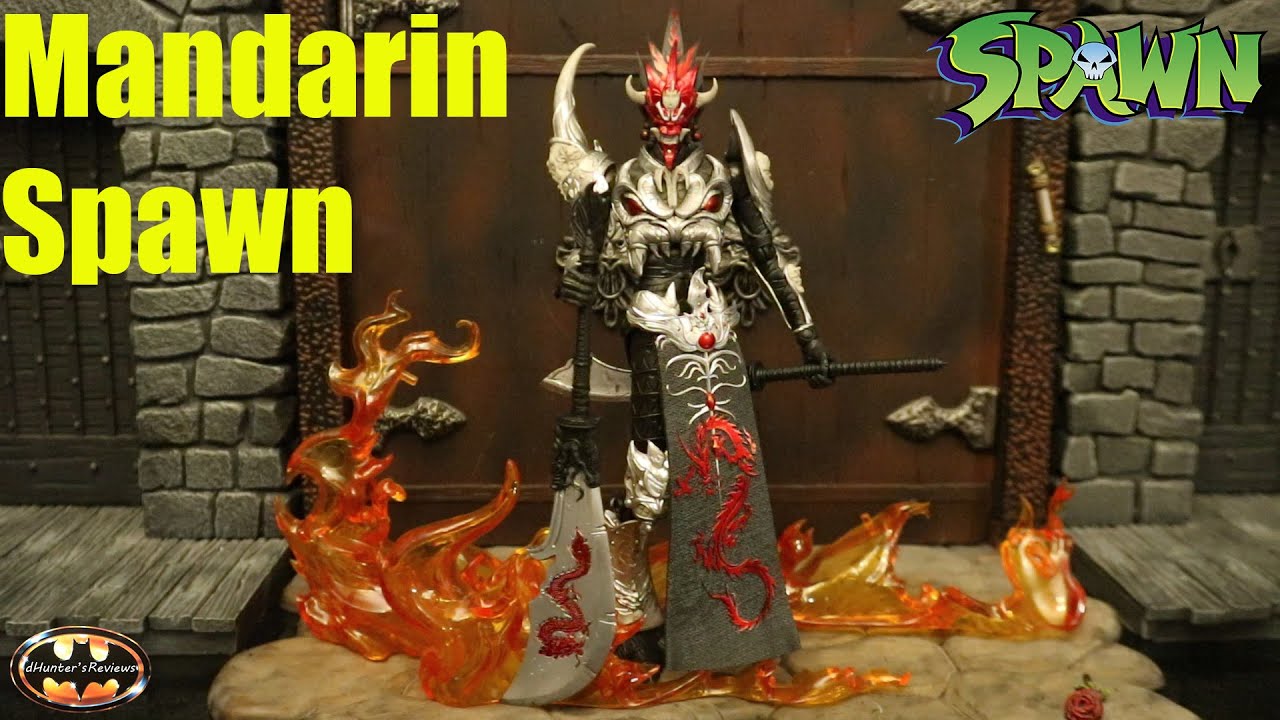 McFarlane Spawn Mandarin Spawn Black & White Accent BBTS Aciton Figure Review & Comparison