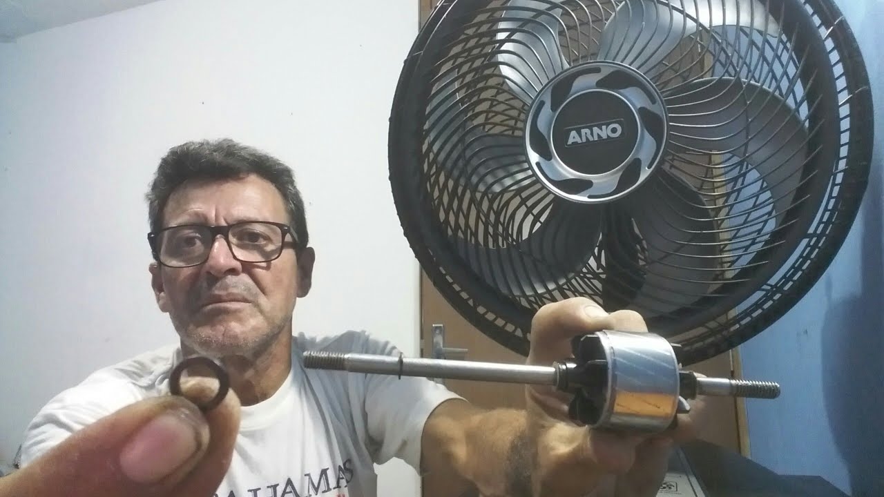 Macete !!!! Como tirar a folga excessiva do eixo dos Ventiladores