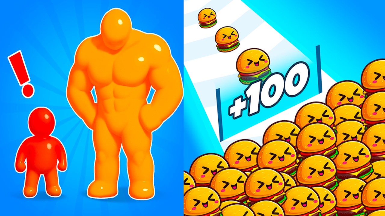Food Run & Tall Man Run || Epic GOAT Gameplay 🔥 Max Funny Moments Walkthrough (Android, iOS) EP 06