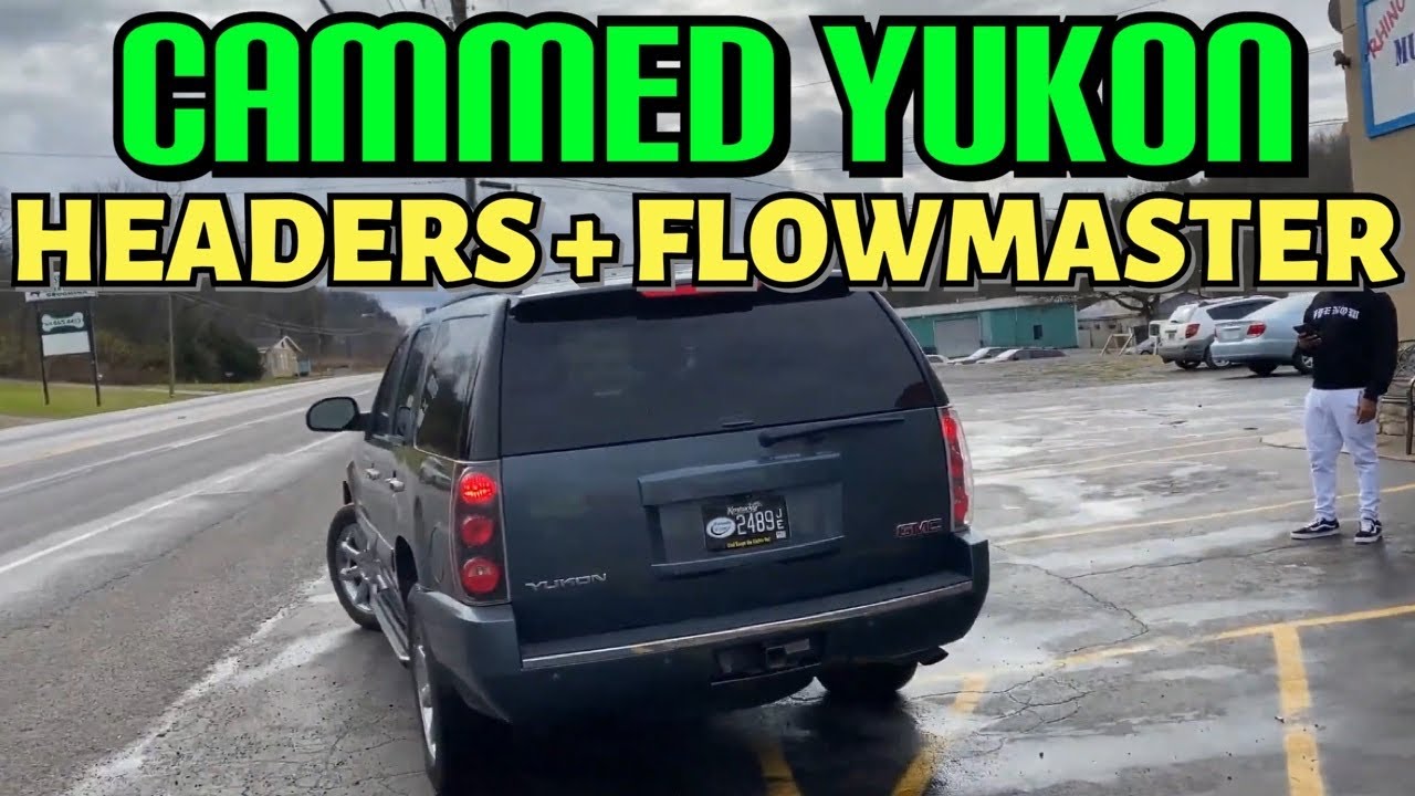 2007 GMC Yukon CAMMED 6.2L w/ LONG TUBE HEADERS & FLOWMASTER EXHAUST!