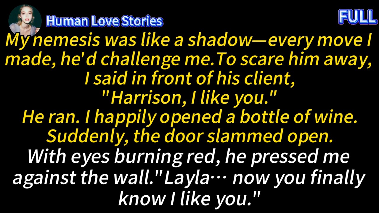 My rival always has to one-up me.To make him back off, I blurted in front of his client,“Harrison...