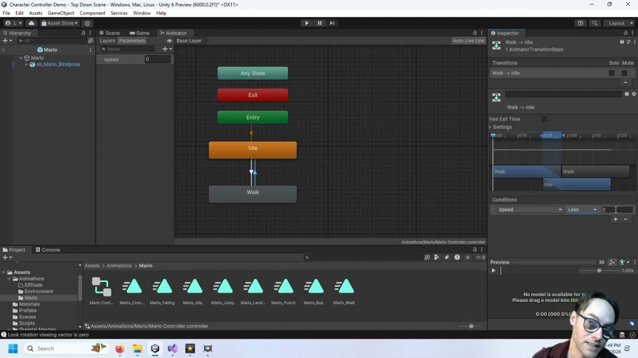Unity - Animator Setup