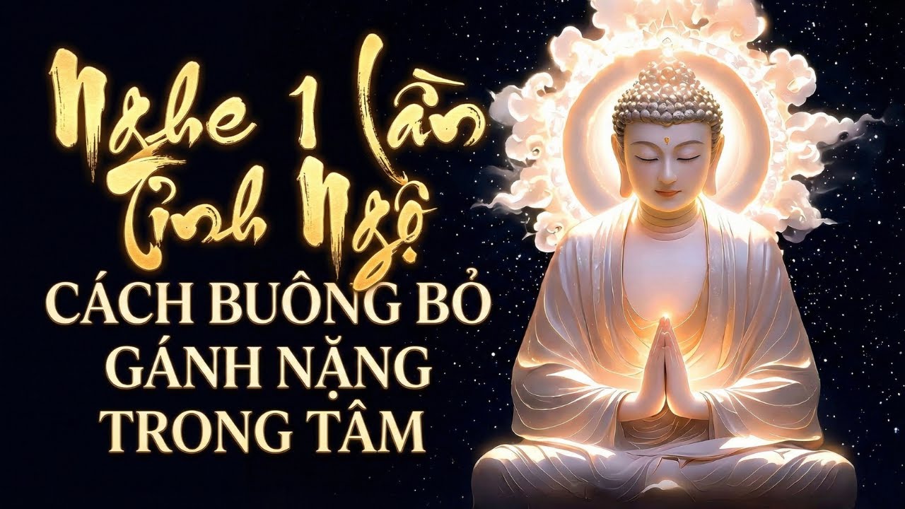 Nghe 1 Lần Tỉnh Ngộ: Cách Buông Bỏ Gánh Nặng Trong Tâm Để Đời Nhẹ Tênh