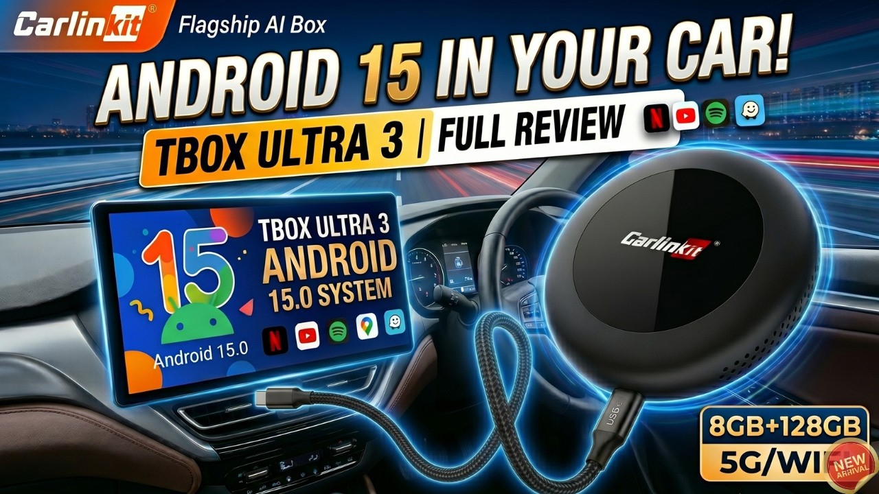 Carlinkit TBox Ultra 3 | Najlepszy Android Box do Twojego samochodu!