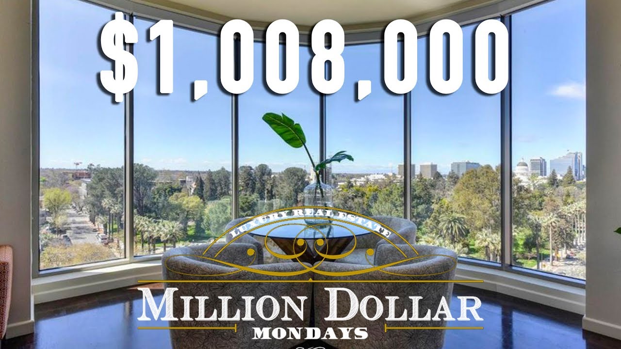 $1,008,000 MILLION LUXURY PENTHOUSE | Million Dollar Mondays | Sacramento House Tour