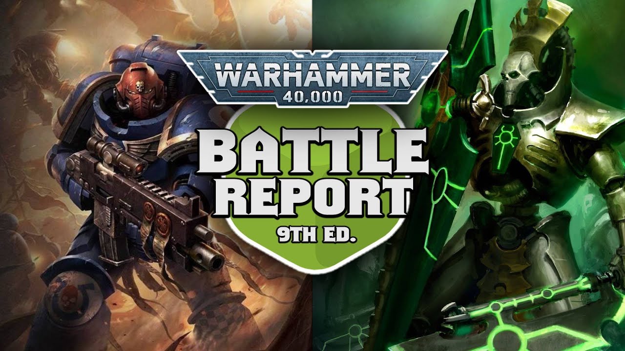 Crimson Fists vs Necrons Warhammer 40k Battle Report Ep 69