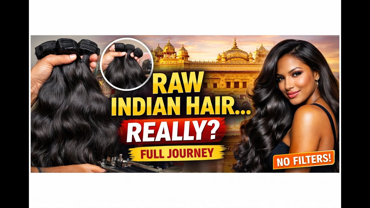What They Don&rsquo;t Show You: Raw Indian Hair (Full Journey to India)