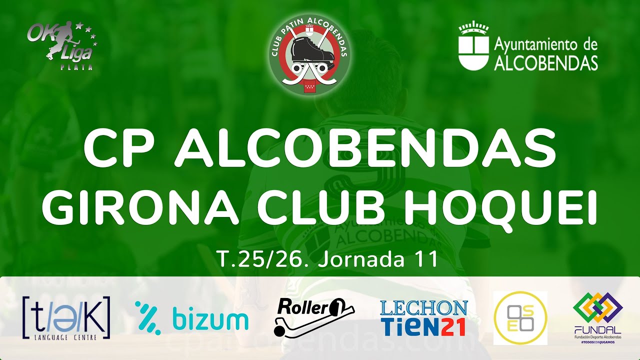 C.P. Alcobendas OK Plata - Girona Club Hoquei. OK Liga Plata. T. 25/26. Jornada 11
