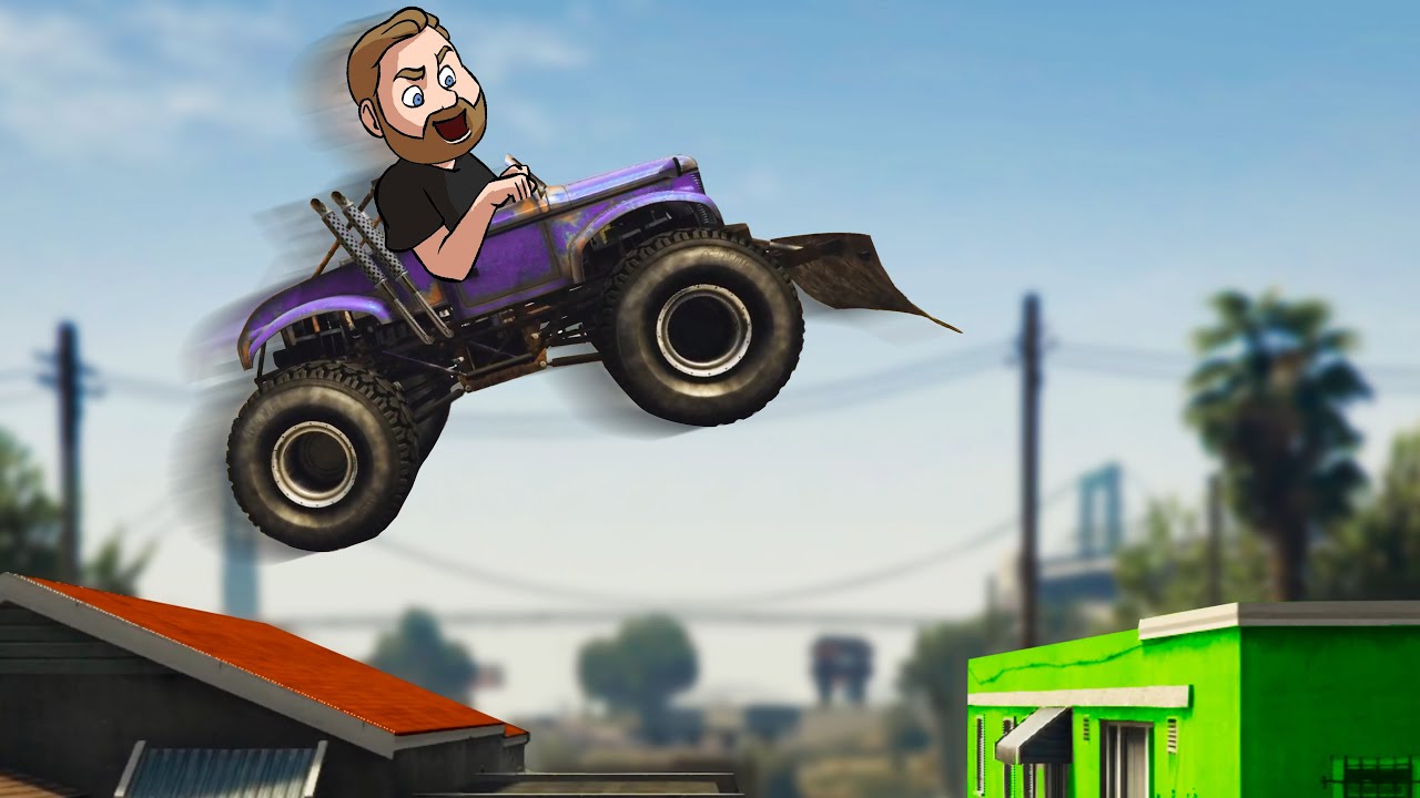 Monster Truck Parkour! | GTA5