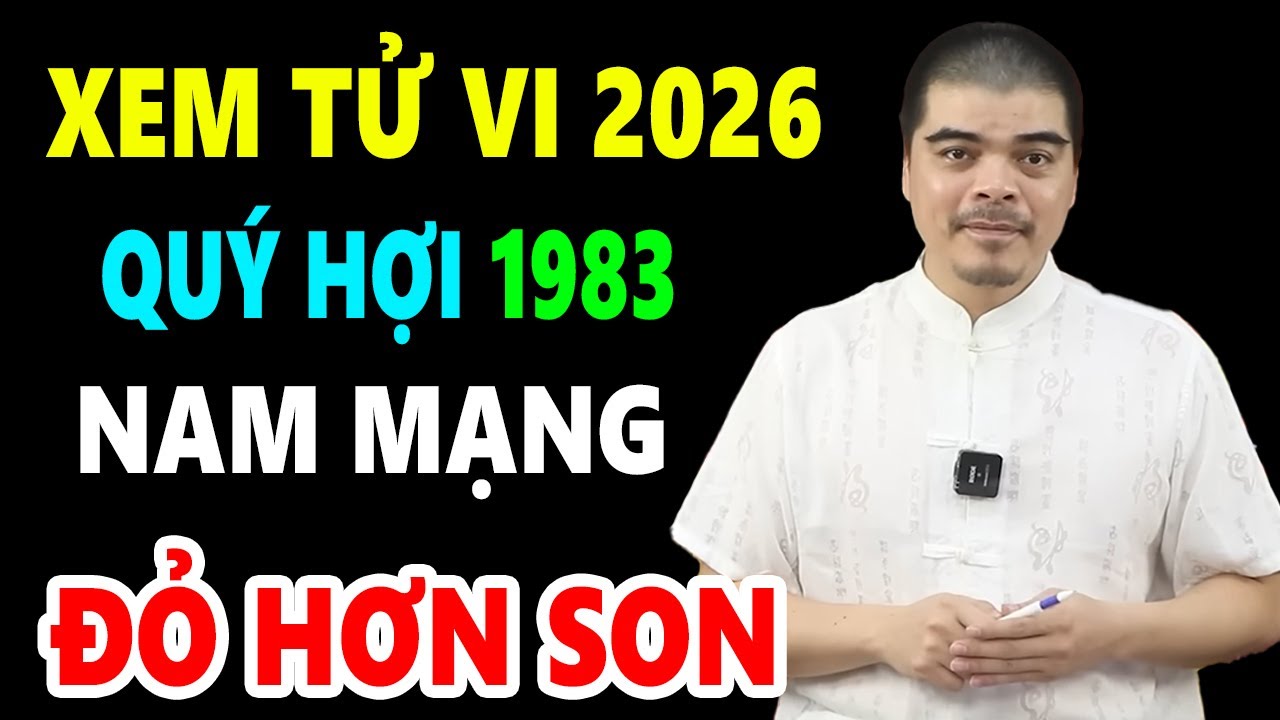 Что произойдёт с мужчиной, родившимся в 1983 году, в год Свиньи, в 2026 году, Бинь Нго | Гороскоп...