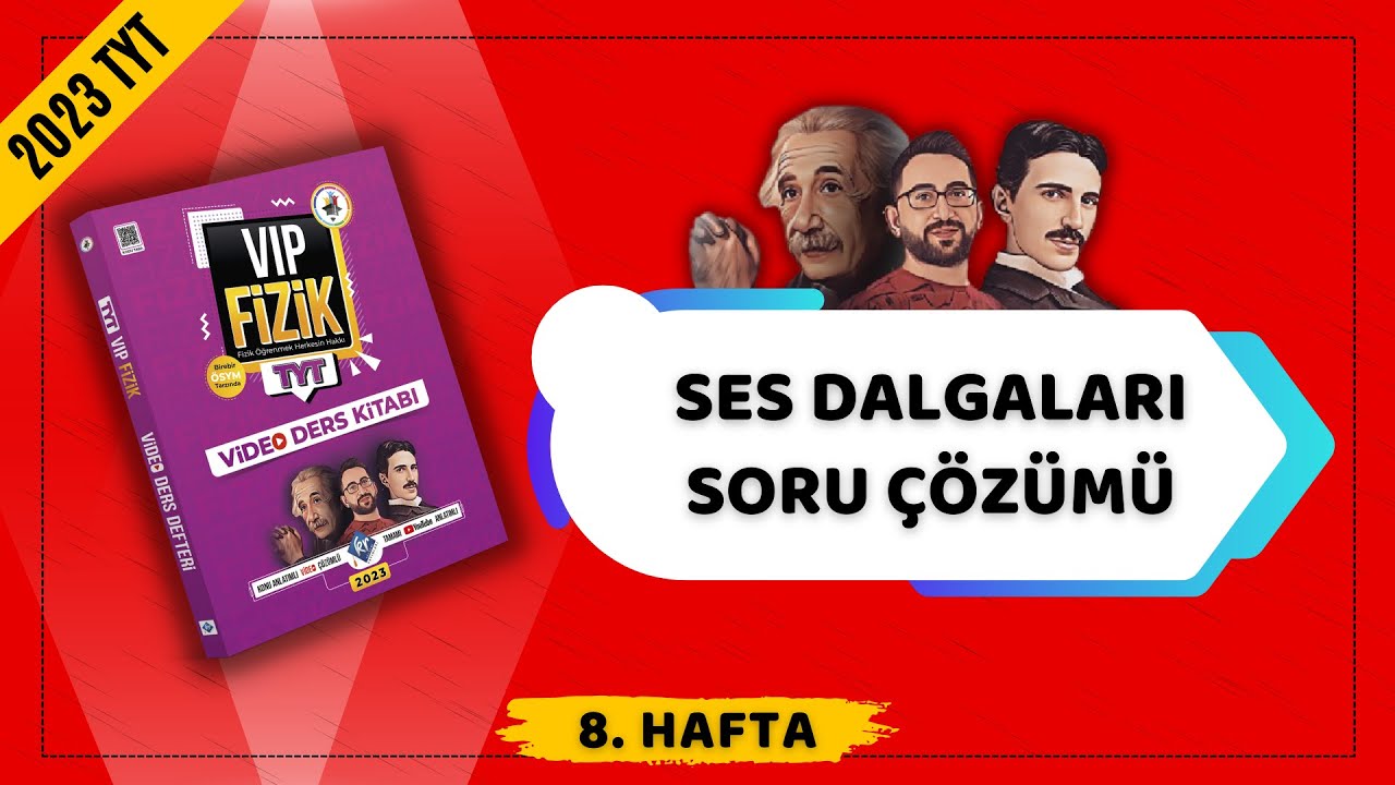 Ses Dalgaları Soru Çözümü | Dalgalar | 2023 TYT Fizik KAMPI