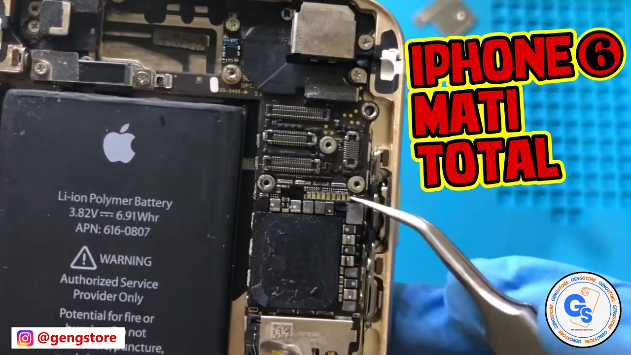 iphone 6 mati total ini solusi nya