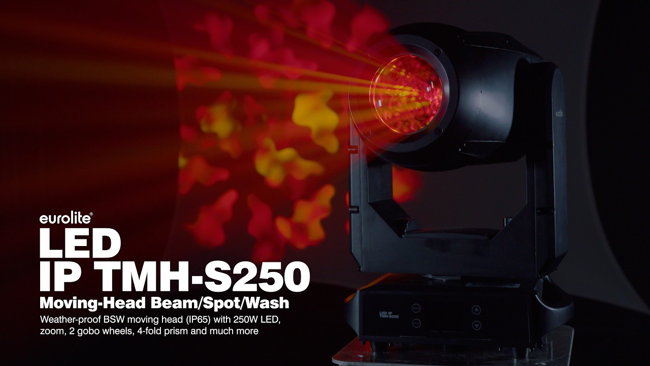 EUROLITE LED IP TMH-S250 Moving-Head Beam/Spot/Wash