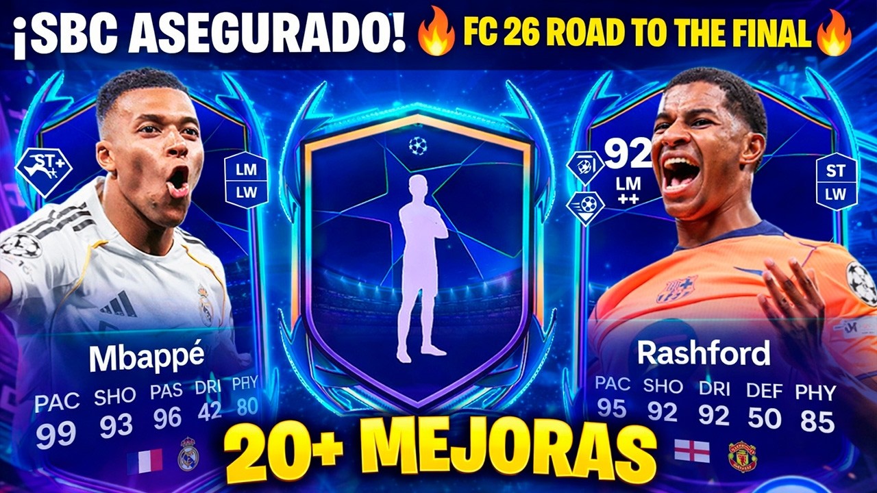&iquest;VALE LA PENA la MEJORA Asegurada de ROAD to the FINAL? 😍 | FC 26 SBC