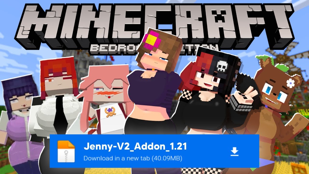 Baixei TODOS os MODS da Jenny… (não me arrependo kkkkk)