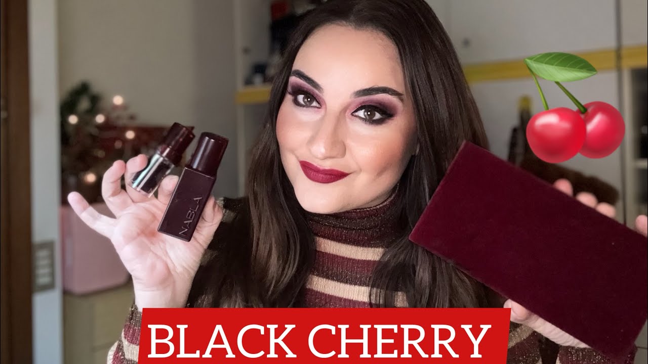 BLACK CHERRY MAKE-UP 🍒🖤 #GRWM #makeup #blackcherry #nablacosmetics #xxrevolution #makeuptutorial 