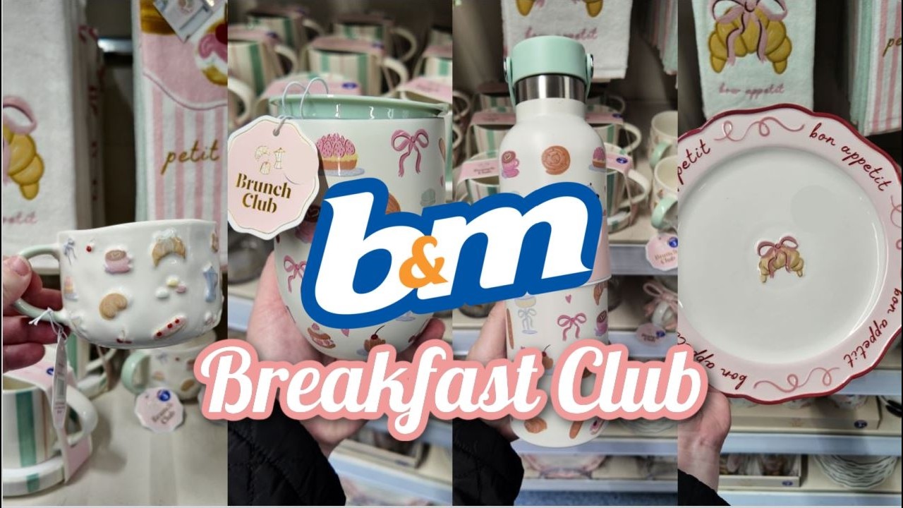 Коллекция B&M &laquo;Клуб завтрака&raquo; 2026 | Весенний декор для дома и кухни 😍