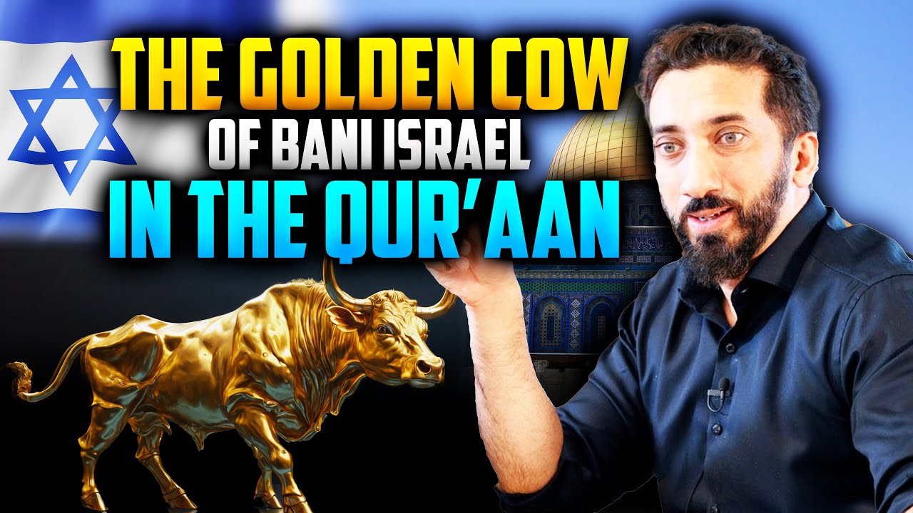 MUST WATCH! THE RED HEIFER COW OF ISRAEL MENTIONED IN ISLAM | Nouman Ali Khan