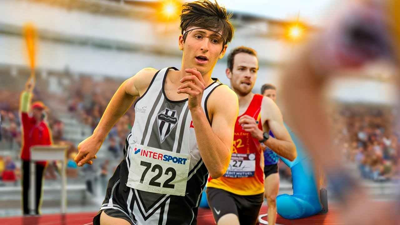 Mon PREMIER 800m de l'année + 3000m à 1H d'intervalle 🍿 - Meeting d'Angoulême 2024