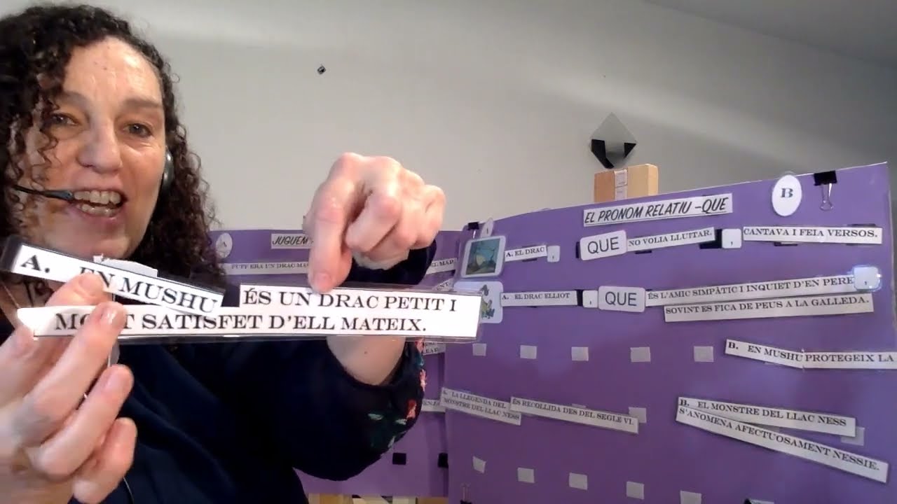 Activitat: El pronom relatiu QUE