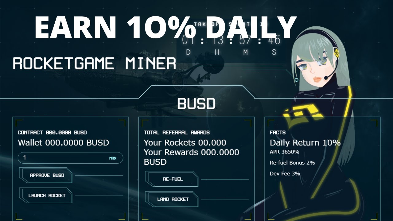 ROCKET GAME NEW BUSD MINER BAKED BEANS FORK