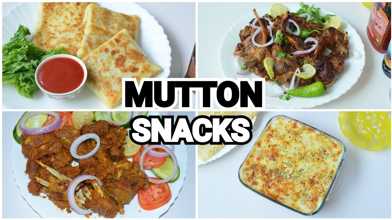 4 Best MUTTON SNACKS For EID by (YES I CAN COOK)