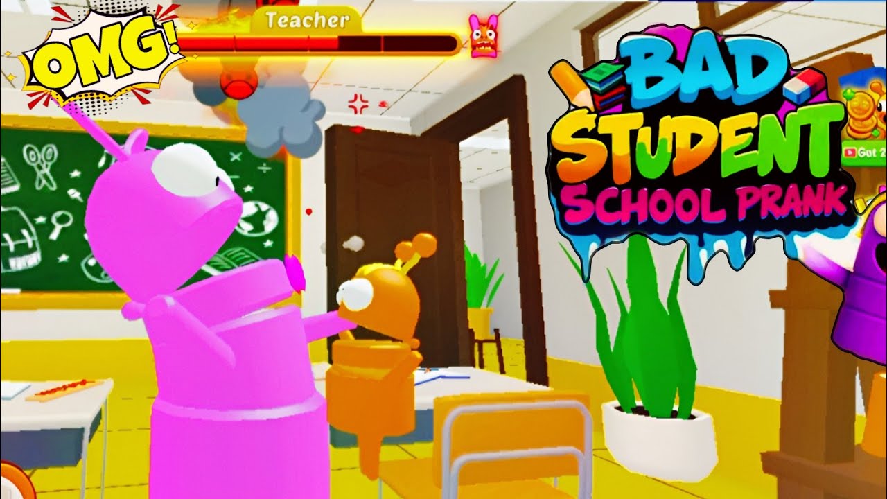 Pranking School Teacher As A Bad Student To Make Her Rage Like Monster !