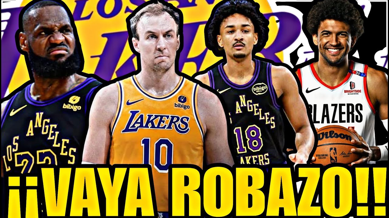 😱 ¡¡¡ES OFICIAL!!! 💥 ¡¡¡ES UN ROBAZO ABSOLUTO!!! 🚨 MÁS FICHAJES!!💥🤯LAKERS NBA
