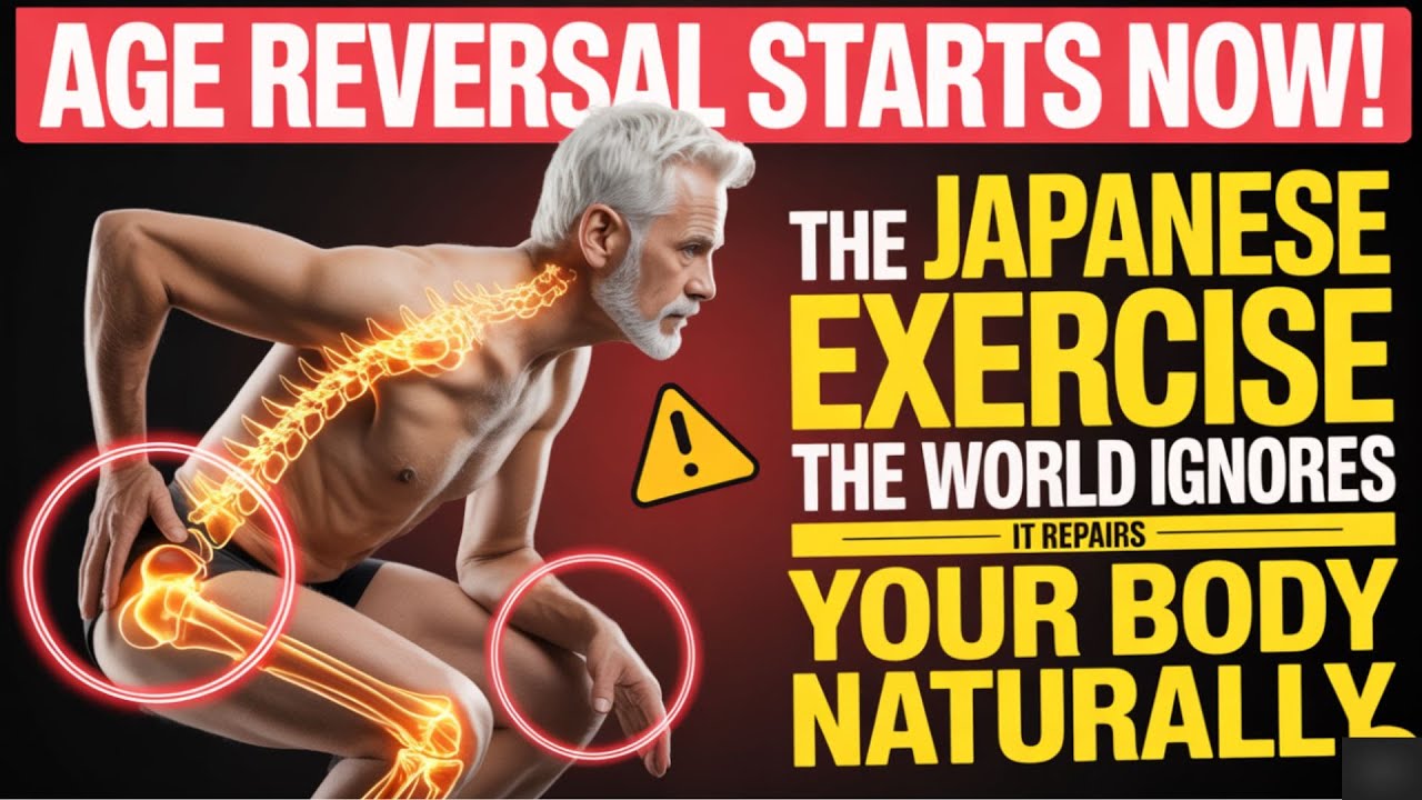 Seniors Over 60: Do These 6 Daily Japanese Exercises for Better Mobility & Energy! | Senior Health