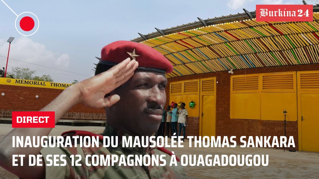 Inauguration du Mausolée Thomas Sankara et de ses 12 compagnons à Ouagadougou