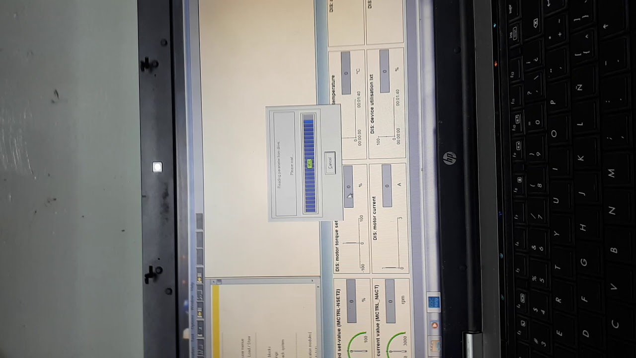 How to Program Lenze 9300 Inverter Through Laptop