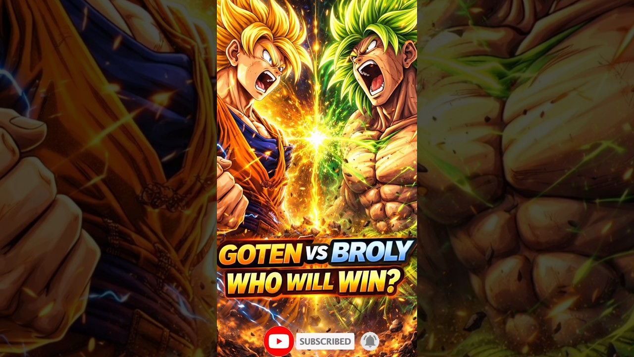 Goten vs Broly 😱 | Kaun Jeetega? Legendary Battle EP 6 🔥| 