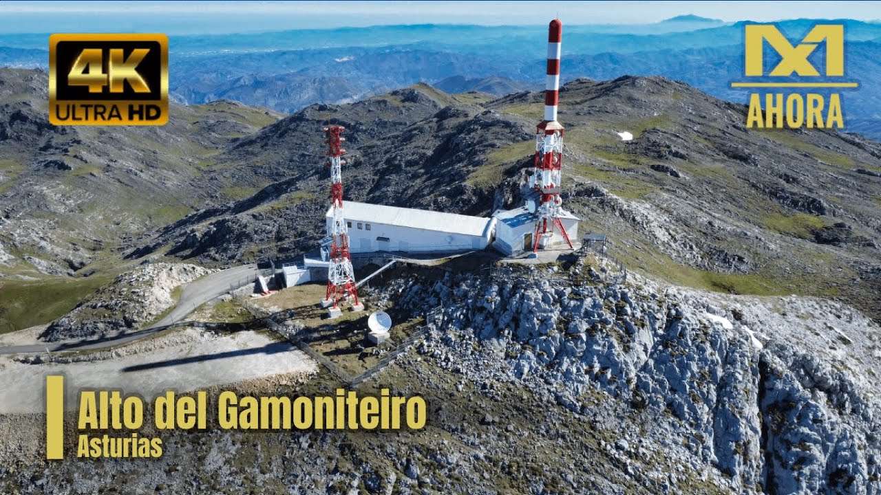ALTO DEL GAMONITEIRO (QUIRÓS - ASTURIAS) A VISTA DE DRON [4K]