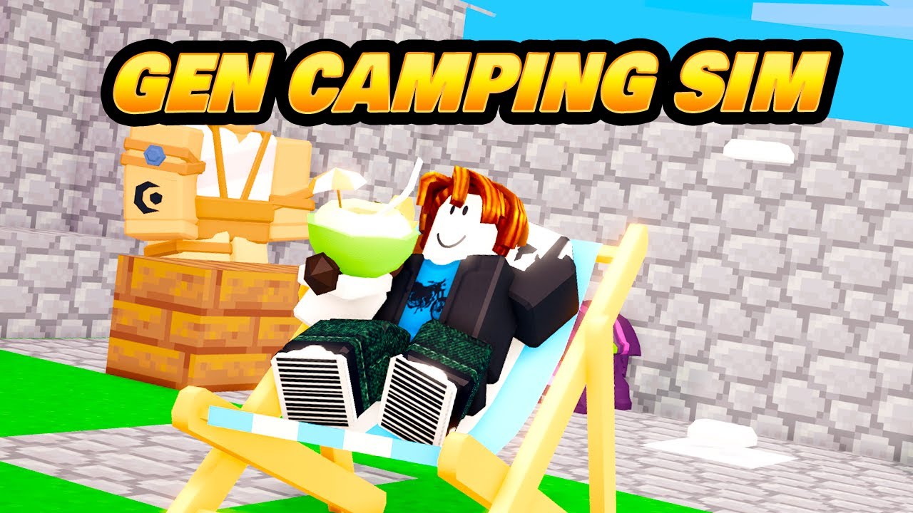 I played Gen Camping Simulator...😂💰