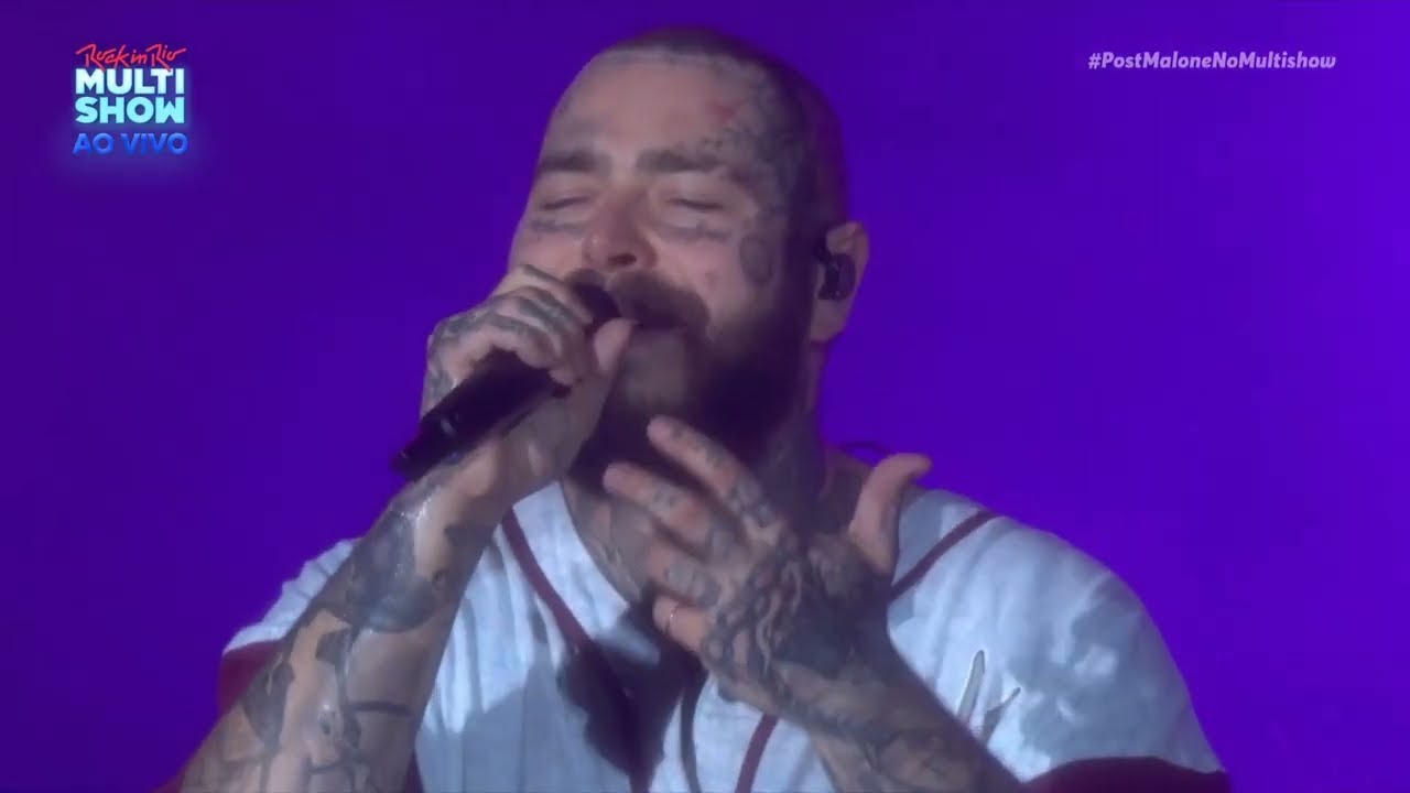 Post Malone - Wrapped Around Your Finger - Live, Rock in Rio 2022, Brazil